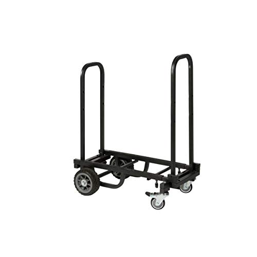 On-Stage UTC1100 Utility Cart - Versatile Heavy-Duty Rolling Storage Cart with Locking Wheels, Ergonomic Handle, and 330 lbs Capacity - Perfect for Musicians, Event Planners, Studios