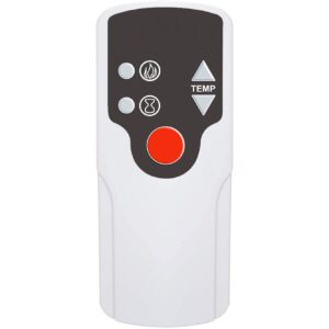 Replacement for Twin Star Fireplace Remote Control for 18EF033FGL 23EF033FGL 25EF033FGL 26EF033FGL 28EF033FGL 32EF033FGL 33EF033FGL 18EF033FSL 23EF033FSL 25EF033FSL 26EF033FSL 28EF033FSL 32EF033FSL