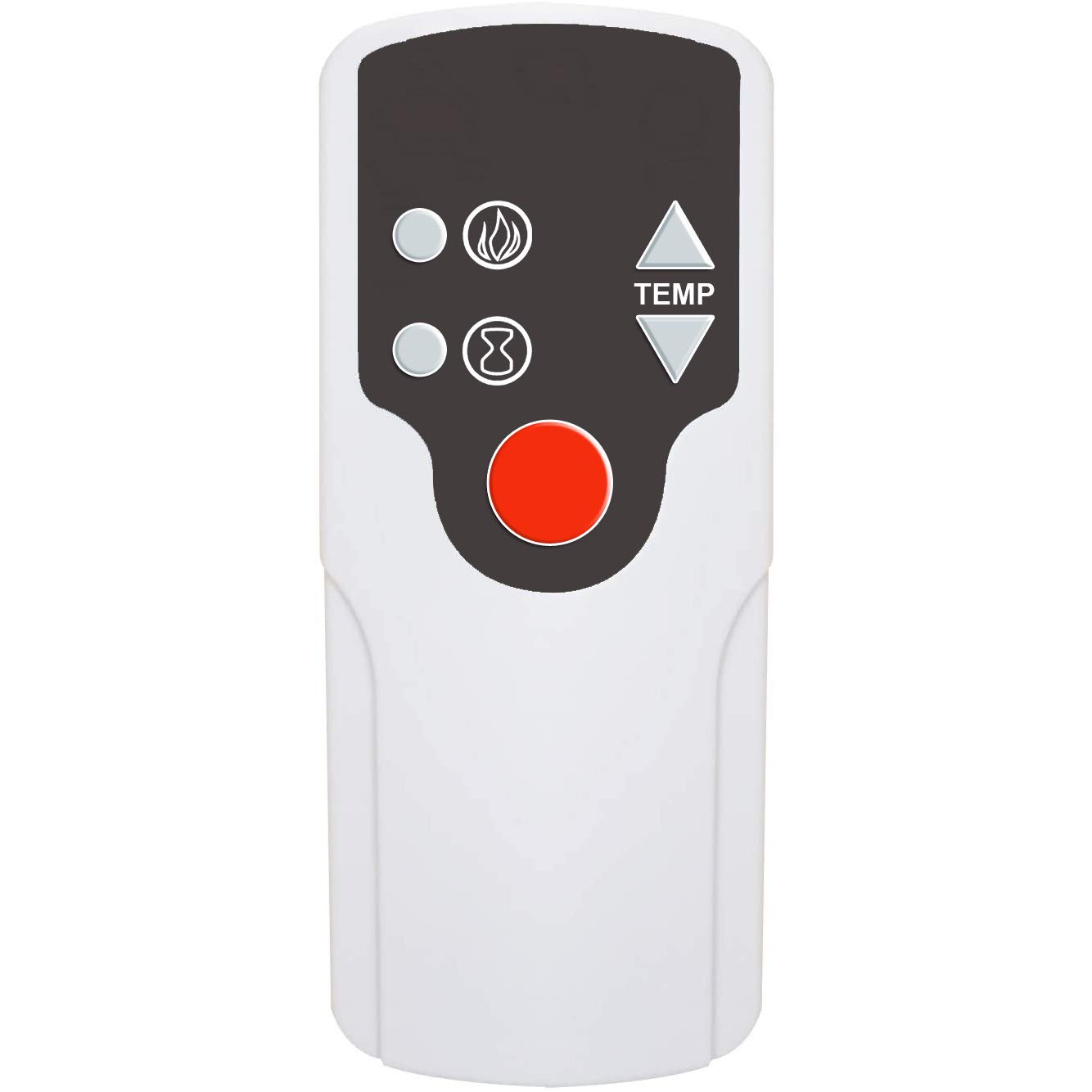 Replacement for Twin Star Fireplace Remote Control for 18EF033FGL 23EF033FGL 25EF033FGL 26EF033FGL 28EF033FGL 32EF033FGL 33EF033FGL 18EF033FSL 23EF033FSL 25EF033FSL 26EF033FSL 28EF033FSL 32EF033FSL