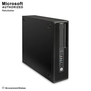 HP Z240 Small Form Factor Worksation, Intel Quad Core i5-6500 up to 3.6GHz, 16G DDR4, 512G SSD, WiFi, BT 4.0, DVD, Windows 10 Pro 64 Bit-Multi-Language Supports English/Spanish/French(Renewed)