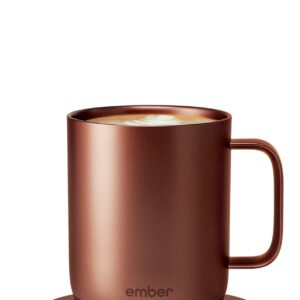 Ember Charging Coaster 2, Wireless Charging for Use with Ember Temperature Control Smart Mug, Copper