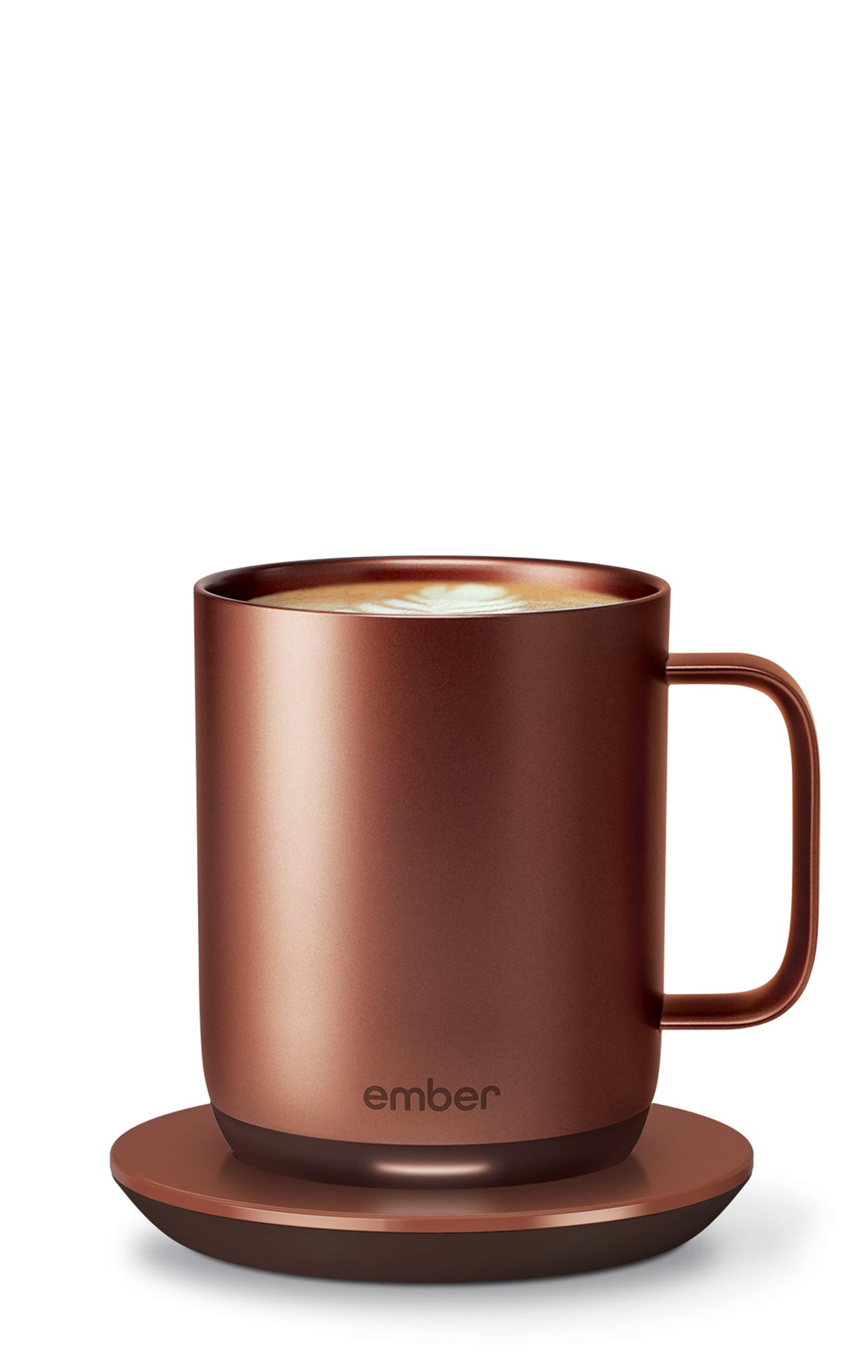 Ember Charging Coaster 2, Wireless Charging for Use with Ember Temperature Control Smart Mug, Copper