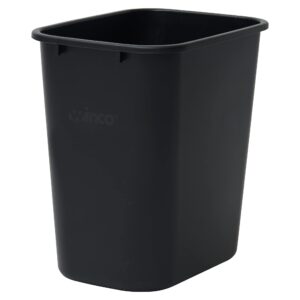 superior popcorn company pwr-28k waste basket, 7 gallon, black