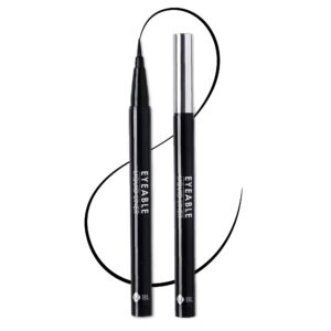 Eyeable Liquid Liner by BL Lashes | Eyelash extension friendlly eyeliner| Safe for lash extensions| Water-based, Smudge-proof, Long lasting formula, Black, 0.6ml