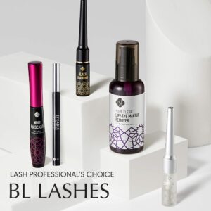 Eyeable Liquid Liner by BL Lashes | Eyelash extension friendlly eyeliner| Safe for lash extensions| Water-based, Smudge-proof, Long lasting formula, Black, 0.6ml