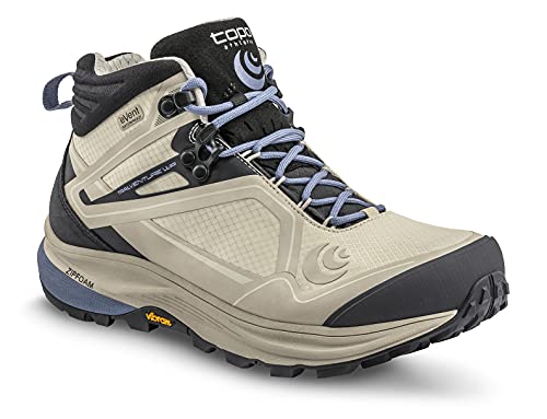 Topo Athletic Women's Trail Running Trailventure WP Hiking Boots, Sand/Lilac, Size 11