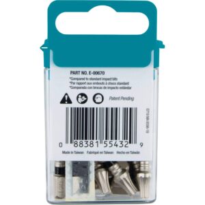 Makita E-00670 Impact XPS™ T20 Torx, 1" Insert Bit, 15/pk