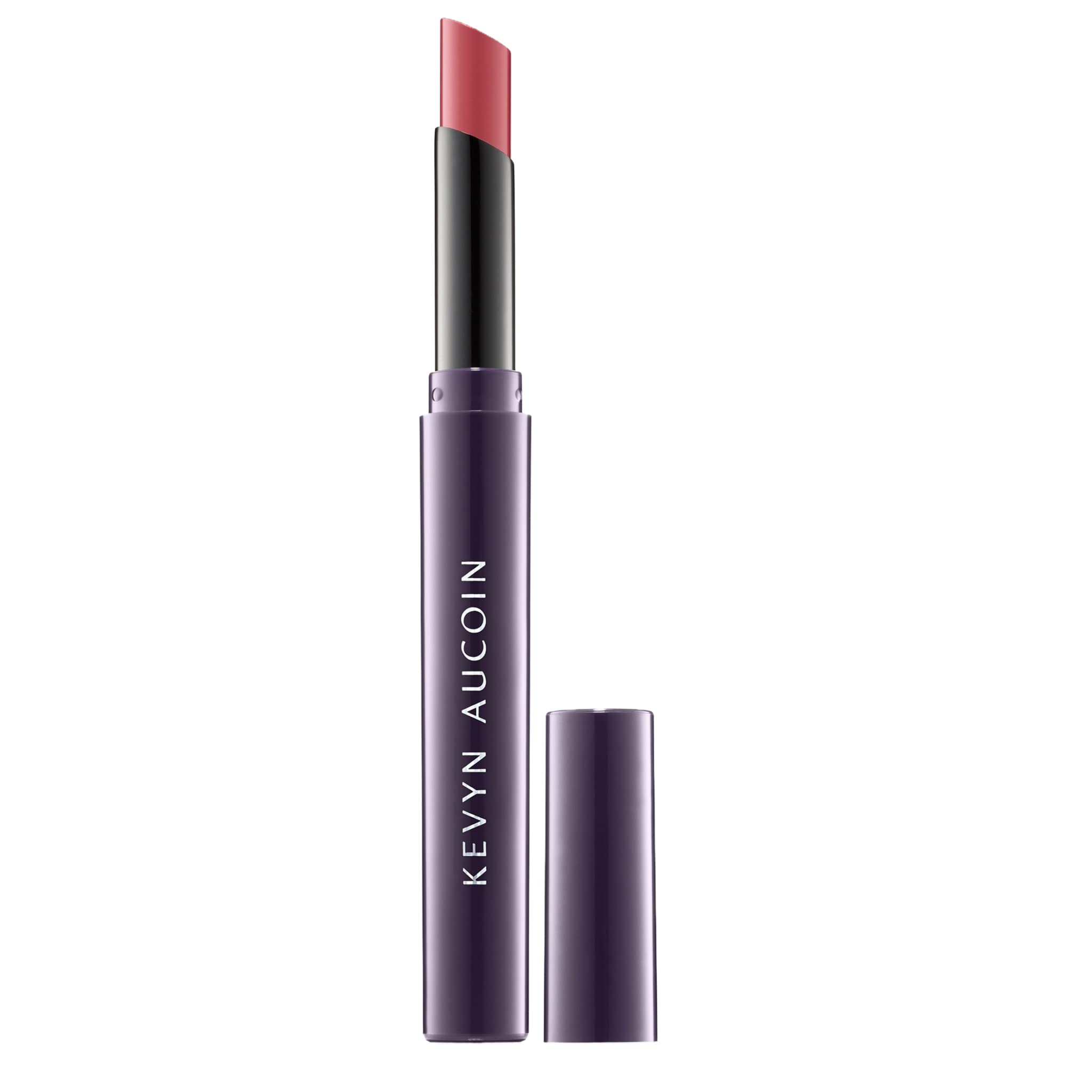 Kevyn Aucoin Unforgettable Lipstick, Roserin color with Shine finish: Intense color plus slim design with a weightless formula allows for a precise application for a makeup novice or expert.