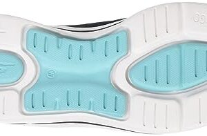 Skechers Women's Go Walk Arch Fit-Unify Sneaker, Black/Aqua, 9