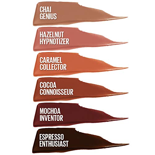 Maybelline New York SuperStay Matte Ink Liquid Lipstick, Coffee Edition, Cocoa Connoisseur, 0.17 Ounce