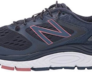 New Balance Women's 840 V4 Running Shoe, Natural Indigo/White/Off Road, 5