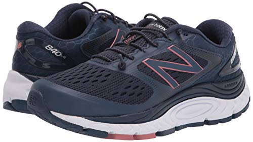 New Balance Women's 840 V4 Running Shoe, Natural Indigo/White/Off Road, 5