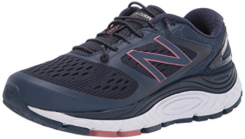 New Balance Women's 840 V4 Running Shoe, Natural Indigo/White/Off Road, 5