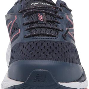 New Balance Women's 840 V4 Running Shoe, Natural Indigo/White/Off Road, 5