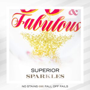 Not a Day Over Fabulous Happy Birthday Wine Glass for Women | Unique Gift Idea for Her, Best Friend, Mom, Sister, Grandma, Aunt, Cousin, Female Coworker, Teacher, Boss | Present for Woman