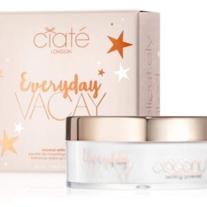 Ciaté London Everyday Vacay Coconut Setting Powder! Coconut Scented Translucent Loose Powder! Lightweight, Smooth and Crease-Free Loose Face Powder! Cruelty Free and Vegan Translucent Powder!