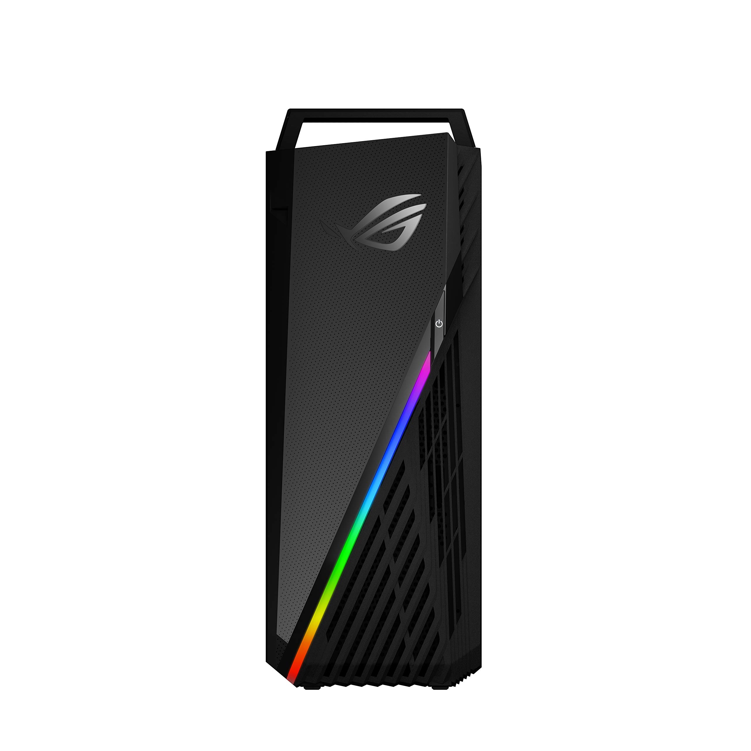 ASUS ROG Strix GA15DH Gaming Desktop PC, AMD Ryzen 5 3600X, AMD Radeon 5700XT Graphics, 8GB DDR4 RAM, 512GB PCIe SSD, Wi-Fi 5, Windows 10 Home, GA15DH-ES557