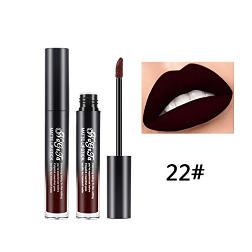 MAEPEOR Matte Liquid Lipstick Set 3PCS Velvety Lip Gloss Kit Long-Lasting Wear Non-Stick Cup and Not Fade Lipstick Makeup Set for All Skin Underton (3Colors Set 08)