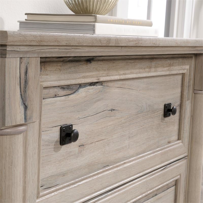 Sauder Palladia Engineered Wood 2-Drawer Lateral File Cabinet in Split Oak