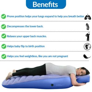 Cozy Bump A Pregnancy Pillow The Best Pregnancy Pillow for Sleeping Prone, Pregnancy Body Pillow, Maternity Pillow, Pregnancy Bed, Pregnancy Gifts, Prone Pillow