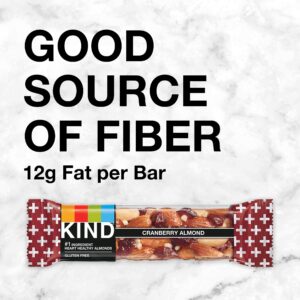 KIND Cranberry Almond + Antioxidants, 6 Count (Pack Of 1), Net weight: 8.4 Oz