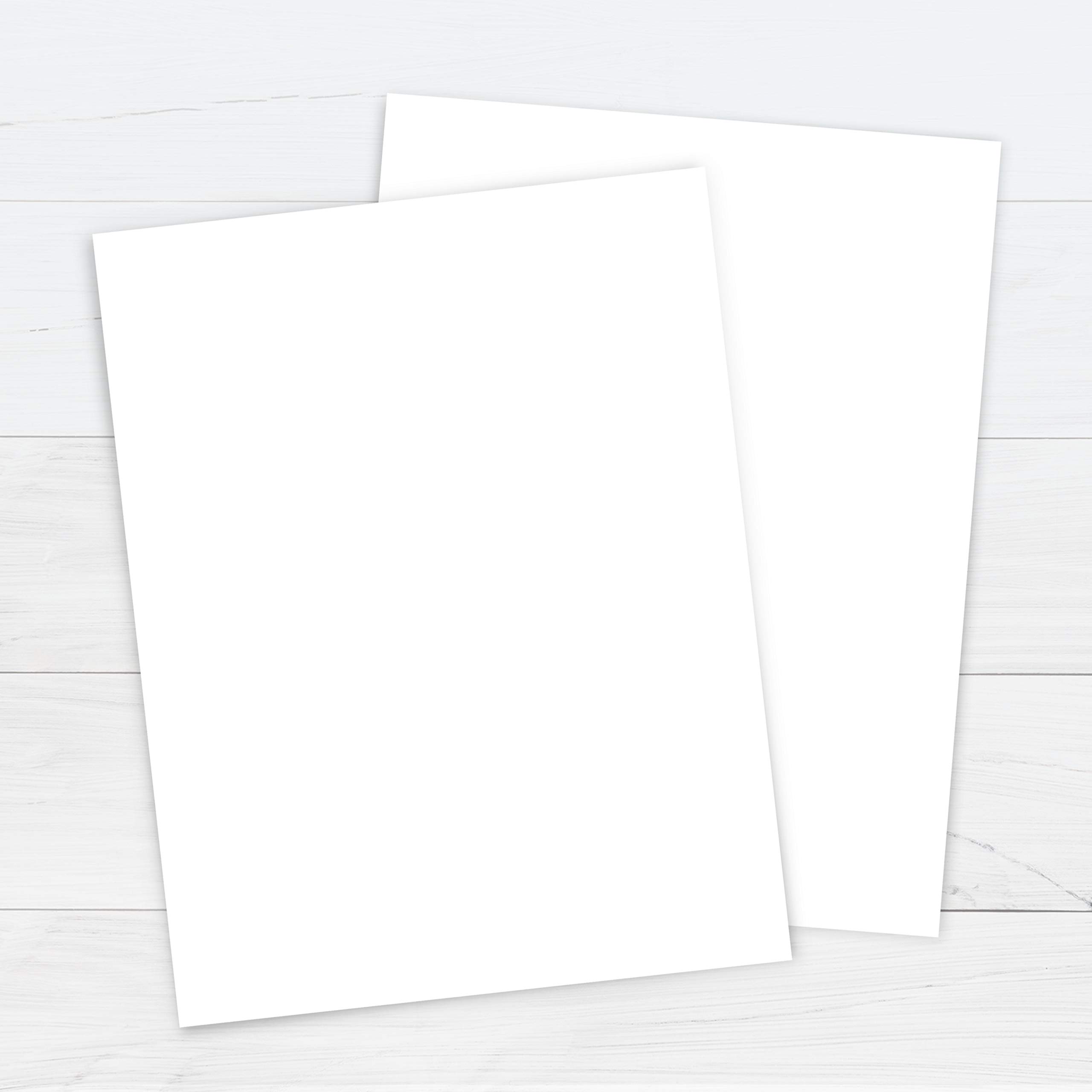 Printworks White Matte Photo Paper, 200 GSM/9.2 mil Cardstock Paper, Perfect for School and Craft Projects, 8.5 x 11, 100 Sheets (00568)