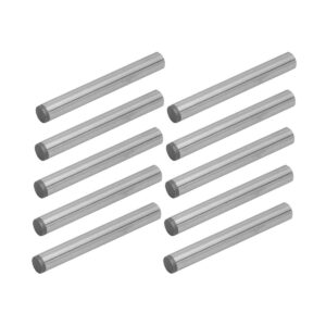 powertec 71476 hardened steel dowel pins 1/4 inch | heat treated and precisely shaped for accurate alignment – 10 pack