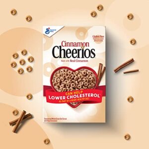 Cinnamon Cheerios, Heart Healthy Cereal, Large Size, 14.3 OZ