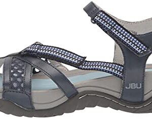 JBU by Jambu Women's Trapper Sport Sandal, Denim, 9