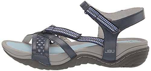 JBU by Jambu Women's Trapper Sport Sandal, Denim, 9