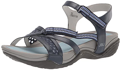 JBU by Jambu Women's Trapper Sport Sandal, Denim, 9