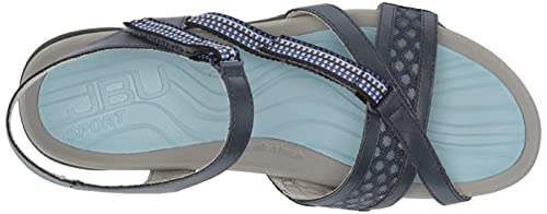 JBU by Jambu Women's Trapper Sport Sandal, Denim, 9