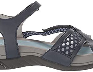 JBU by Jambu Women's Trapper Sport Sandal, Denim, 9