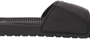 PUMA womens Cool Cat Sport Slide Sandal, Black, 8 US