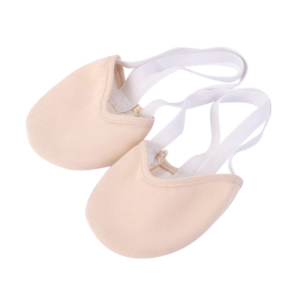 Garneck Womens Ballet Shoes Eclipse Contemporary Lyrical Ballet Shoe Sole Knitted Slipper Forefoot Paws Foot Thongs for Rhythmic Gymnastic Competition Size S 36-37 Women's Flats