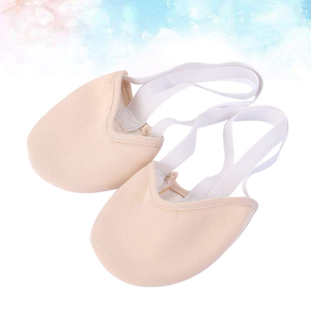 Garneck Womens Ballet Shoes Eclipse Contemporary Lyrical Ballet Shoe Sole Knitted Slipper Forefoot Paws Foot Thongs for Rhythmic Gymnastic Competition Size S 36-37 Women's Flats