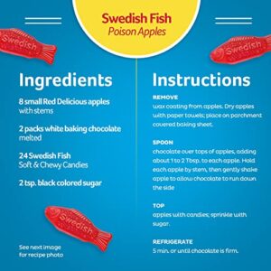 SWEDISH FISH Soft & Chewy Candy, 12 - 3.6 oz Bags