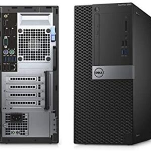 Dell OptiPlex 7040 Mini Tower PC, Intel Quad Core i5 6500-3.2 GHz,8GB DDR3L RAM, 256GB SSD, WiFi, Windows 10 Pro 64-with 22 LCD Panel(Renewed)