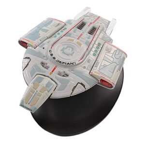 Hero Collector| Star Trek The Official Starships Collection | Eaglemoss Model Ship Box U.S.S. Defiant NX-74205