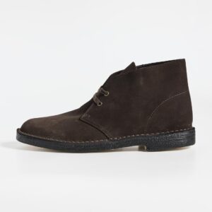 Clarks Men's Desert Chukka Boot, Brown Suede, 9