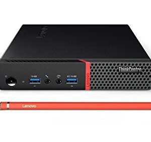 Lenovo ThinkCentre M700 Tiny Desktop, Intel Core i3-6100T Dual-Core 3.2GHz, 4GB DDR4, 128GB Solid State Drive, 802.11ac, Bluetooth, Win10Pro (Renewed)