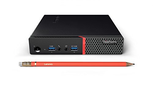 Lenovo ThinkCentre M700 Tiny Desktop, Intel Core i3-6100T Dual-Core 3.2GHz, 4GB DDR4, 128GB Solid State Drive, 802.11ac, Bluetooth, Win10Pro (Renewed)