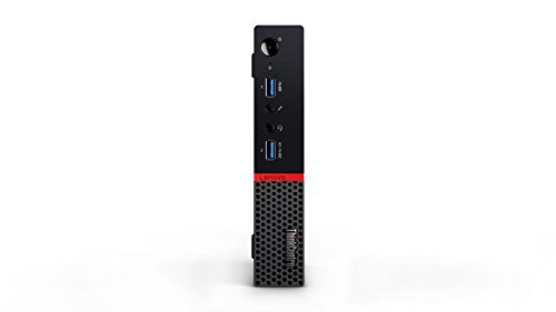 Lenovo ThinkCentre M700 Tiny Desktop, Intel Core i3-6100T Dual-Core 3.2GHz, 4GB DDR4, 128GB Solid State Drive, 802.11ac, Bluetooth, Win10Pro (Renewed)