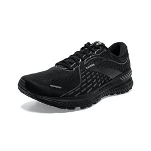 brooks women's adrenaline gts 21 supportive running shoe - white/alloy/light blue - 11.5 medium
