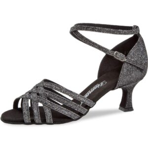 diamant women's dance shoes 008-077-519 - size: uk 5,5 black-silver