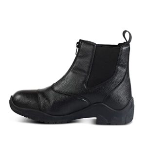 horze idaho winter paddock boots - black - 10.5
