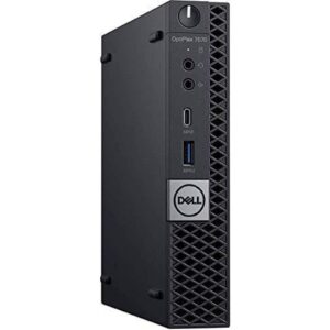 Dell OptiPlex 7070 Desktop Computer - Intel Core i7-9700T - 16GB RAM - 256GB SSD - Micro PC (Renewed)