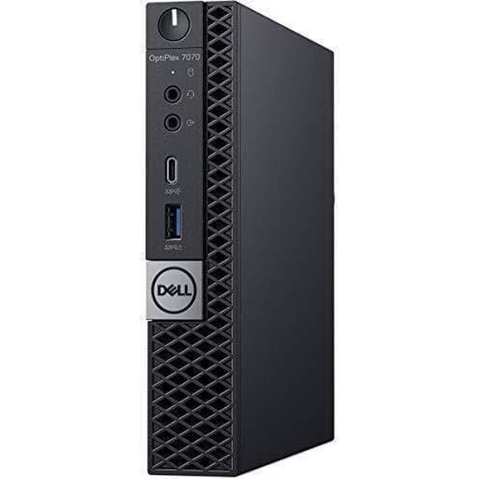 Dell OptiPlex 7070 Desktop Computer - Intel Core i7-9700T - 16GB RAM - 256GB SSD - Micro PC (Renewed)