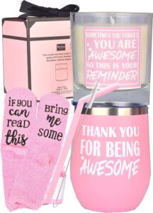 meant2tobe thank you gifts, thanks for being awesome, thank you gifts for women, your awesome gifts,appreciation gifts,inspirational gifts for women