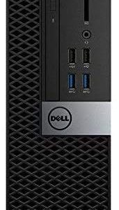 Dell OptiPlex 7040-SFF, Core i5-6500 3.2GHz, 8GB RAM, 480GB Solid State Drive, DVD, Windows 10 Pro 64bit, (Renewed)